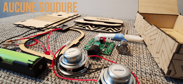 ENCEINTE EMIO #1 – KIT MONTAGE DIY🔊