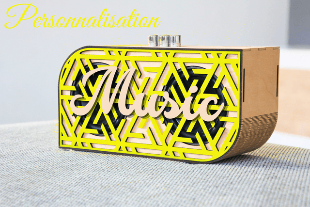 ENCEINTE EMIO #2 JAUNE