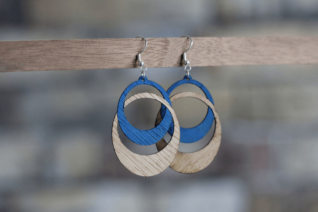 BOUCLE D'OREILLE N°1 : Les anneaux