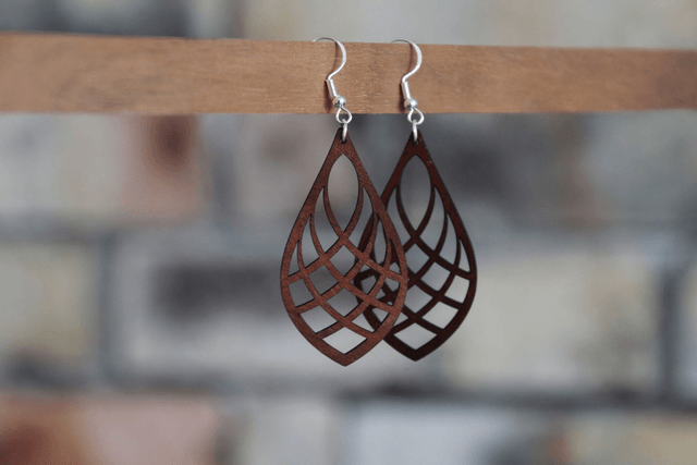 BOUCLE D'OREILLE N°9 : La toile