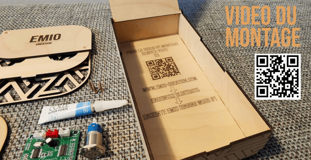 ENCEINTE EMIO #1 – KIT MONTAGE DIY🔊