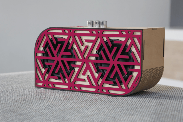 ENCEINTE EMIO #2 ROUGE