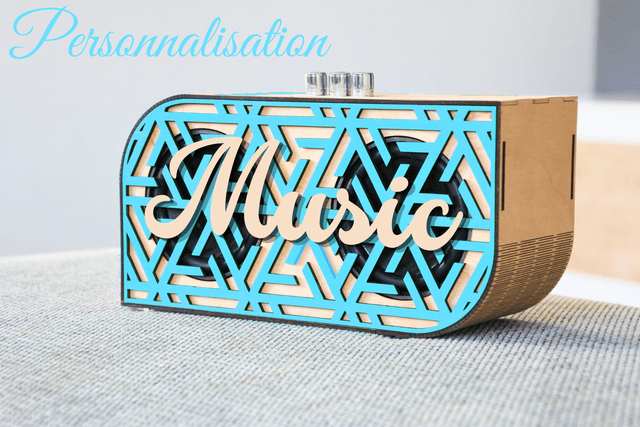 ENCEINTE EMIO #2 BLEU
