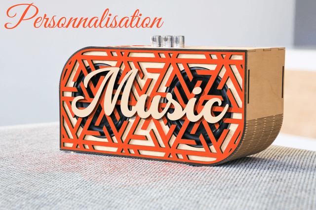 ENCEINTE EMIO #2 ORANGE