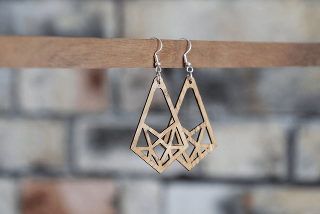 BOUCLE D'OREILLE N°3 : Le soleil couchant