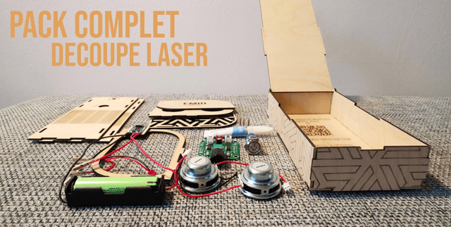 ENCEINTE EMIO #1 – KIT MONTAGE DIY🔊