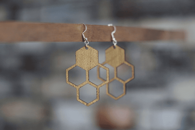 BOUCLE D&#039;OREILLE N°6 : Ruche #3