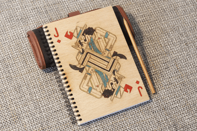CARNET EN BOIS - JACKSON #1