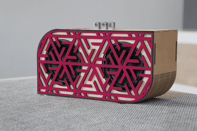 ENCEINTE EMIO #2 ROUGE